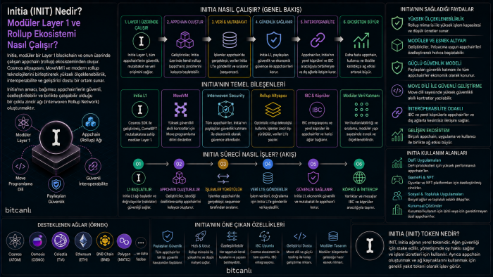 Initia (INIT) Nedir? Modüler Layer 1 ve Rollup Ekosistemi Nasıl Çalışır?